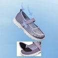 thumbnail image 4 of Mepaouo Women's Mary Jane Walking Shoes Comfortable Knit Slip on Dress Flats Working Nurse Diabetic Shoes, 4 of 8