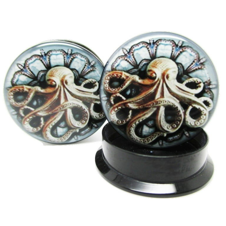 Octopus 2024 ear gauges