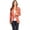 Floral Dark Coral, variant on Women's Classic Draped Open Front Blazer Casual Workwear Long Sleeve Jacket Floral Dark Coral 3XL