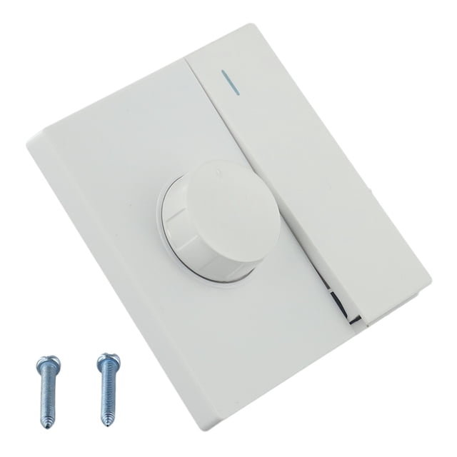 Variable Fan Speed Control With Switch for Most Brand Electric Ceiling Fan White