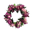 thumbnail image 2 of Flower Wreath Garland Green Artificial Home Simulation Green Home Decor, 2 of 9