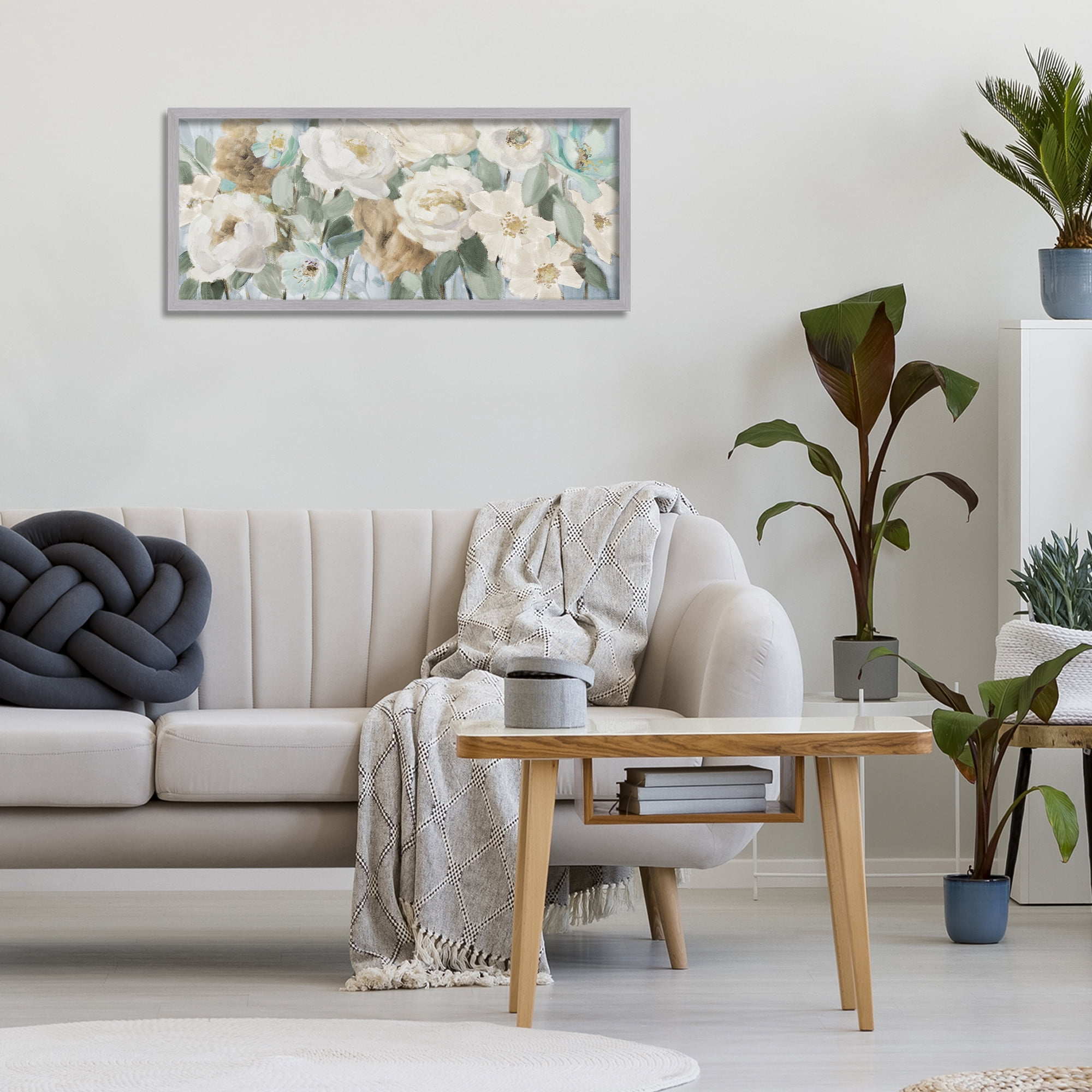 Stupell Industries Promise of Giverny Gray Framed Giclee Art, design by Lanie Loreth
