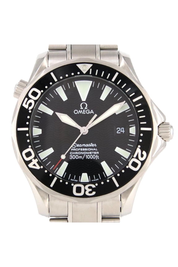 Pre-Owned Omega Seamaster Professional 2254.50 Stainless Steel Automatic Watch