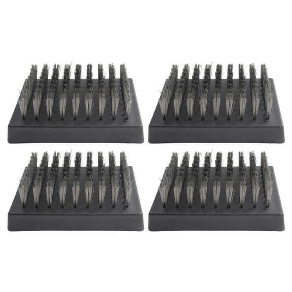 BBQ Grill Cleaning Brush Replacement Heads Stainless steel Wire Bristle Cleaner 4pcs