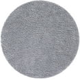 thumbnail image 3 of Unique Loom Davos Shag Collection Area Rug - Solid (2' Round Sterling), 3 of 7