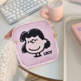 thumbnail image 3 of Nueva bolsa de lona con dibujos animados de Snoopy Charlie para guardar cosméticos, bolsa para cambiar cables de datos, bolsa portátil, 3 of 6