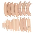 thumbnail image 2 of Track Set For Toddlers Assembly Kit Educational DIY Wooden Track Expansion Pack With Rich Accessories, 2 of 8