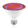 thumbnail image 3 of Naiovety Grow Light E27 Interior Sala de estar Sótano Planta de alta potencia Cultivo Azul Espectro rojo Lámpara IP42 Impermeable 85-265V Plántulas 126 Jardín y Patio  200 cuentas Naiovety HA011807-02, 3 of 6