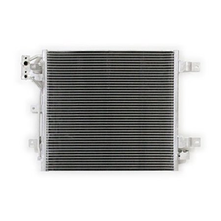 A-C Condenser - Pacific Best Inc For/Fit 4239 12-18 Jeep Wrangler w/o Receiver & (Best Wax For Jeep Wrangler)