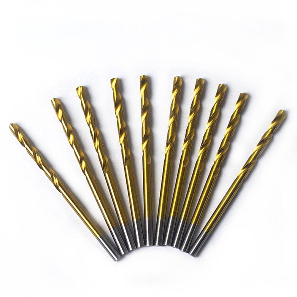 99Pcs High-Speed Steel Drill Bits Titanium Drill Bit Set for Steel Plate Wood