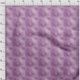 thumbnail image 4 of oneOone Polyester Spandex Magenta Fabric Leaves Sewing Craft Projects Fabric Prints By Yard 56 Inch Wide, 4 of 5