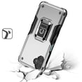 thumbnail image 2 of For Samsung A06 OPTIMUM Magnetic Ring Stand Hybrid - Silver, 2 of 3