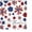 B004- Color D, variant on Shower Curtain Set for Bathroom, Waterproof Fabric Shower Curtain, Decorative Shower Curtain, Shower Curtain Pattern, 71X59 in Digital Printed Red Blue White Star America Design