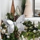 thumbnail image 2 of HWRETIE Home Garden Faux Vines High End Mesh Hollow Sil-Ver Double-Layer B-Utterfly Christmas Tree Accessories Christmas Decoration Home Decor, 2 of 6