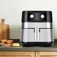 thumbnail image 5 of Costway 5.3 QT Electric Hot Air Fryer 1700W Stainless steel Non-Stick Fry Basket, 5 of 12