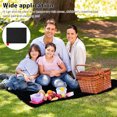 thumbnail image 6 of Ghojet Mini Pocket Picnic Mat Beach Blanket Outdoor Lawn Mat Kids Crawling Mat Folding Ground Sheet with Carrying Bag 110x70cm for Camping Outdoor Activities Accessories, 6 of 10