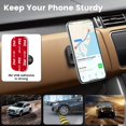 thumbnail image 3 of Cargador Magnético para Auto OHLPRO 15W Magsafe para iPhone 17 Rojo, 3 of 9