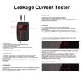 thumbnail image 3 of Amdohai Leakage Current Tester Voltage Adjustable Remote Controlling Instrumentation Current Test Meter Induction Keys Circuit Board, 3 of 8