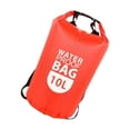 thumbnail image 2 of Sac Étanche de 10 L pour Séchage Rapide, Rafting, Canot, Plongée, Natation, Rouge, 2 of 9
