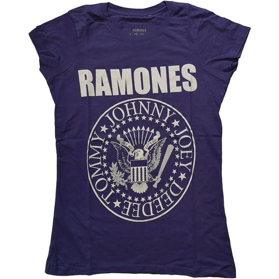 Ramones Ladies T-Shirt: Presidential Seal (Large)