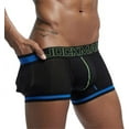 thumbnail image 2 of JOCKMAIL 2 Pack/PCS Men's Mesh U Pouch Underwear Mens Underwear Briefs Boxer Briefs Breathable Underpants Pants Trunks, 2 of 9