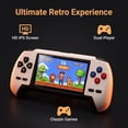 thumbnail image 5 of 3.5-Inch HD Retro Game Console: A Portable Handheld Gaming System Supporting TV and Projector Connectivity—Featuring Built-in Classic Arcade Games, an Ideal Gift for Family Entertainment., 5 of 5