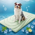 thumbnail image 1 of Cama para perros Cooling Mat Babygreat 2026 con refrigeración automática, 48 x 28 cm, color verde, 1 of 7