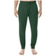 thumbnail image 2 of Pantalones largos para hombre, color liso, con bolsillos, cremallera, cintura elástica, de poliéster, 2 of 6