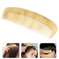 thumbnail image 3 of BRIGHTFUFU Peine natural antiséptico del alisado del pelo del peine del cuerno que previene la pérdida del pelo (los 11cm), 3 of 8