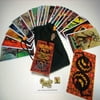 Halloween Tarot Cards - 22 Card Major Arcana Deck (With Handmade Tarot bag)