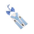 thumbnail image 2 of DISPARTOS DE NIÑOS Bowtie Set ajustable y espalda para niños para niñas jeans para niñas azul, 2 of 8