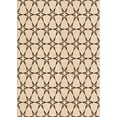 thumbnail image 1 of Ahgly Company Machine Washable Indoor Rectangle Transitional Copper Brown Area Rugs, 6' x 9', 1 of 7