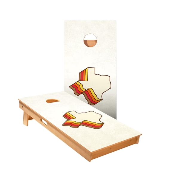 Skip's Garage | Retro Texas Cornhole Boards with Bags