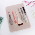 thumbnail image 2 of Binwennn Downdraft Table Mat Kitchen Dish Drying Mat Microfiber Dish Drain Pad Strong Water Absorption Multiple Colors Available, 2 of 4