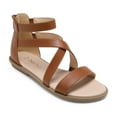 thumbnail image 2 of DREAM PAIRS Girls Gladiator Sandals with Zipper Strappy Sandals Toddler/Little Kid/Big Kid, 2 of 6