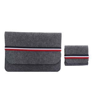 Avec sac informatique pour petit sac indépendant, étui de carnet résistant à l'usure noire, sac, durable pour 13.3inch portable