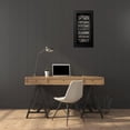 thumbnail image 4 of Grey, Jace 13x24 Black Modern Framed Museum Art Print Titled - Map Type, 4 of 5