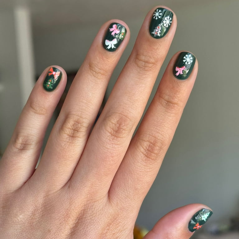 Olive & June Holly Jolly Mini Mani Set - Walmart.com