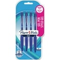 thumbnail image 1 of Paper Mate Gel Pens Medium Point 0.7mm, Blue, 4CD, 1 of 3
