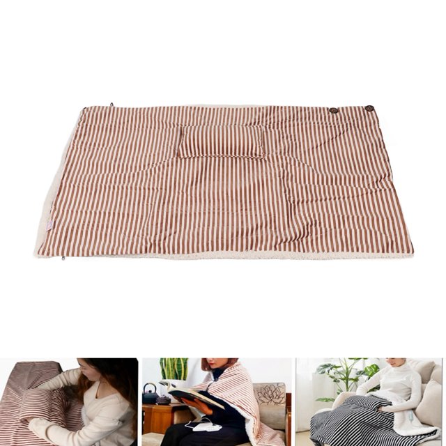 Heated Warm Shawl,3 Gears Temperature Timing Function Plush Warming Blanket Plush Heated Blanket Heating Pad Heating Blanket for Office Home