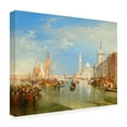 thumbnail image 4 of Joseph Mallord William Turner 'Venice The Dogana and San Giorgio Maggiore, 1834' Canvas Art - 24 x 18 Inches, 4 of 4