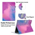 thumbnail image 5 of K-Lion Folio Flip Case for Apple iPad (10th generation) 10.9-Inch 2022, Auto Wake Sleep Card Slots Smart Case Slim Gradient Stand Flexible TPU Back Cover with Pencil Holder for iPad 10th Gen,Rose, 5 of 5