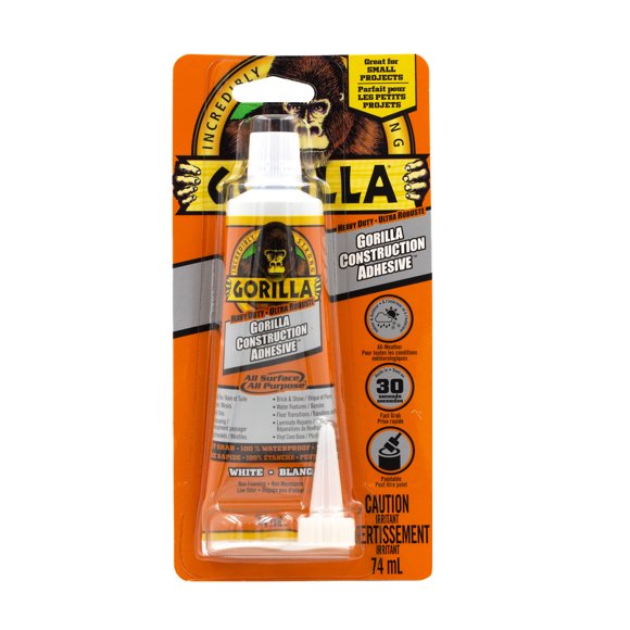 Gorilla Heavy Duty Construction Adhesive 74ml