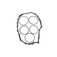 thumbnail image 3 of Premium Automatic Transmission Rebuild Set With and Clutched Steel Plates for Vehicles JF011E RE0F10A 5191890, 3 of 20