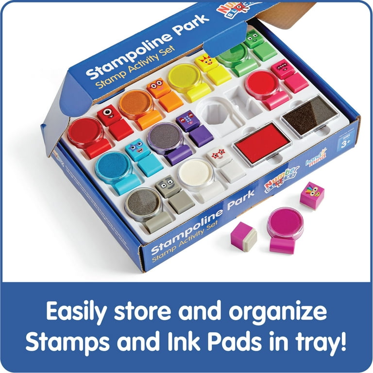hand2mind Numberblocks® Stampoline Park Stamp Activity Set (20