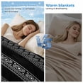 thumbnail image 2 of Black White Geometric Cooling Blanket,Lightweight Breathable Summer Throw Blanket with Double Sided Cold Effect,Modern Striped Plaid Abstract Art Picnic Blankets Bed Sheet for Hot Sleepers 30"x40", 2 of 8