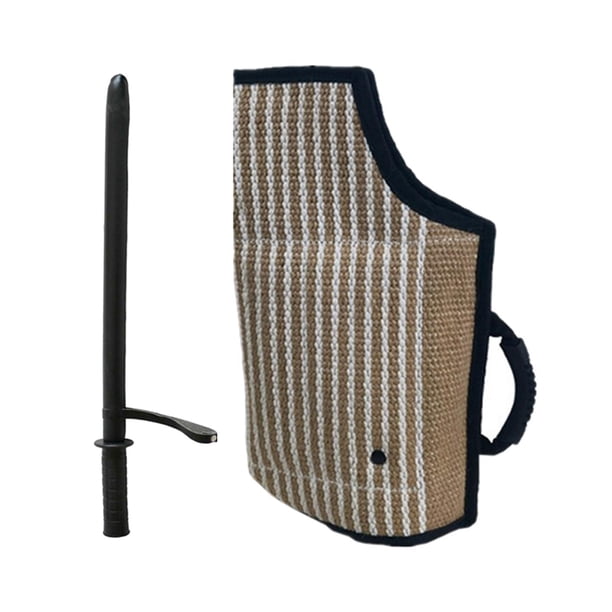 Juego de entrenamiento profesional para mordeduras de perros, juguete de tirar con almohada para mordeduras de perros, juego de entrenamiento para perros, mascota 2 piezas