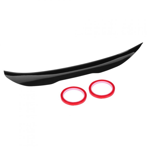 Tapa de maletero con forma de pico de pato en color negro brillante para alerón estilo PSM compatible con Serie 3 F30 M3 F80 2013-2019