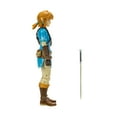 thumbnail image 5 of The Legend of Zelda Breath of the Wild Link 4 inch Action Figure with Soldiers Broad Sword, 5 of 10