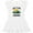AA-White, variant on Inktastic Just a Girl Who Loves Camping Girls Toddler Dress